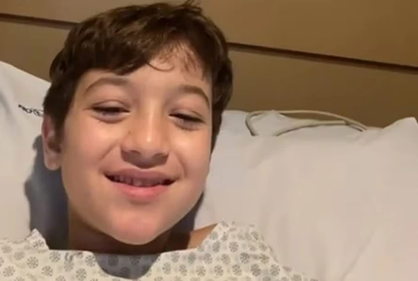Davi Malizia, de 'Êta Mundo Melhor!', em hospital