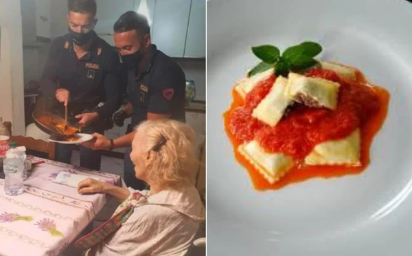 Idosa pediu ajuda aos policiais