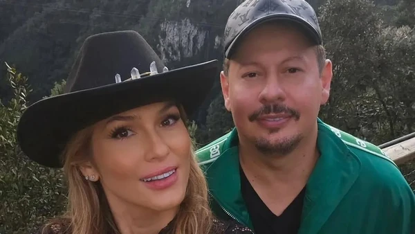 Lívia Andrade e o empresário Marcos Araújo por Reprodução/Redes Sociais