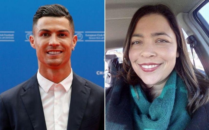 Paula Leça, confirmou que o futuro craque estava entre os meninos que esperavam por uma sobra na porta do restaurante por Edna dava hambúrgueres pra CR7