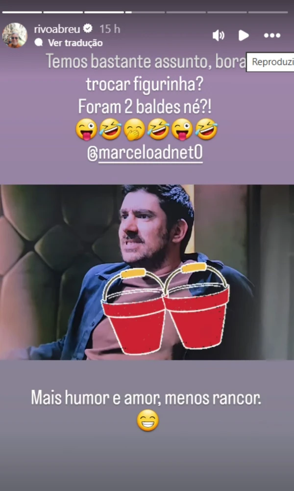 Rivo e Marcelo Adnet por Reprodução