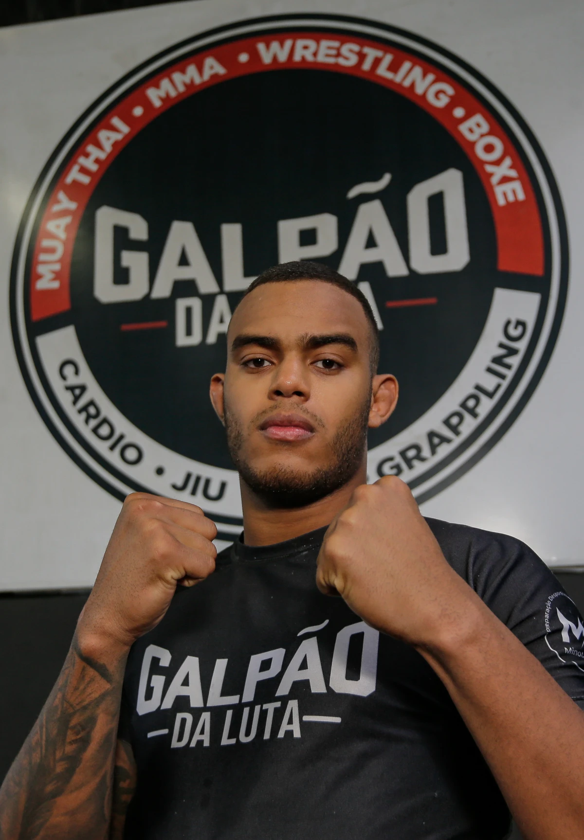 Samuel Sanches treina no Galpão da Luta, no Acupe de Brotas por Arisson Marinho/CORREIO