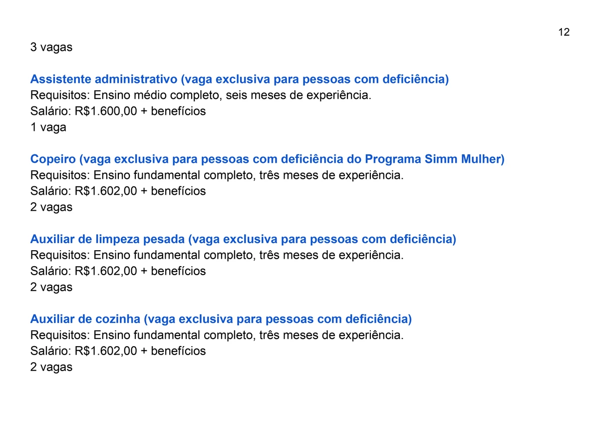 Veja vagas por Reprodução