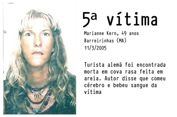 Vítimas do Serial Killer de Corumbá por Reprodução