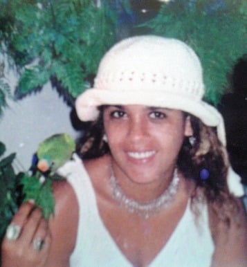 Simone Lima, a vítima de Lençóis por Reprodução