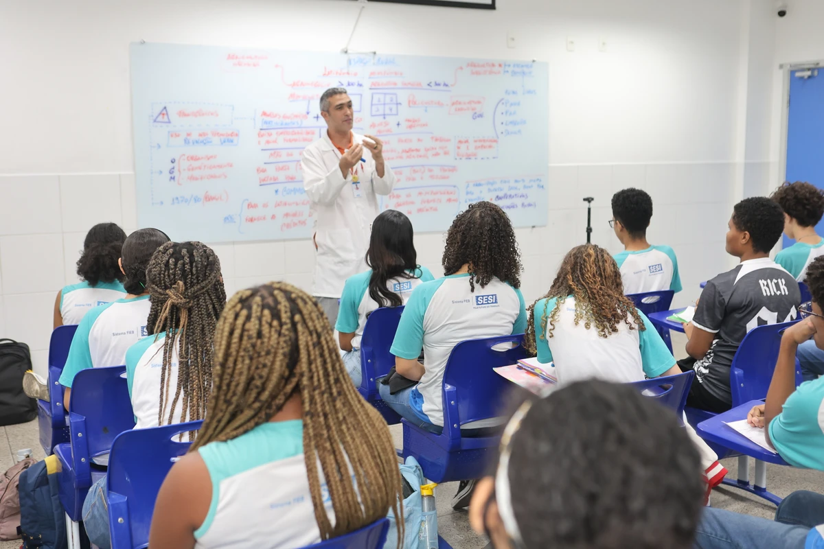 Ambientes modernos e pedagogia de excelência tornam escolas do SESI disputadas