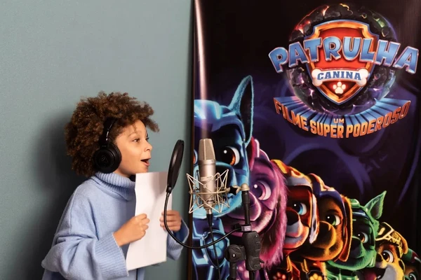 Antônio Caramelo, de 9 anos, estreia como dublador em 'Patrulha Canina: Um Filme Superpoderoso' por Divulgação