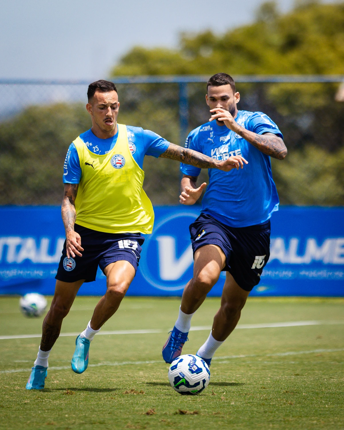 Bahia encerra preparação para duelo contra o Vasco por Letícia Martins/EC Bahia
