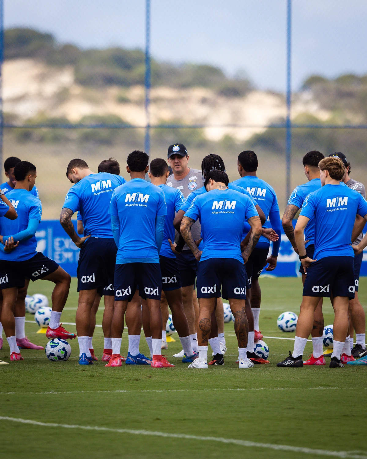 Bahia encerra preparação para duelo contra o Vasco por Letícia Martins/EC Bahia