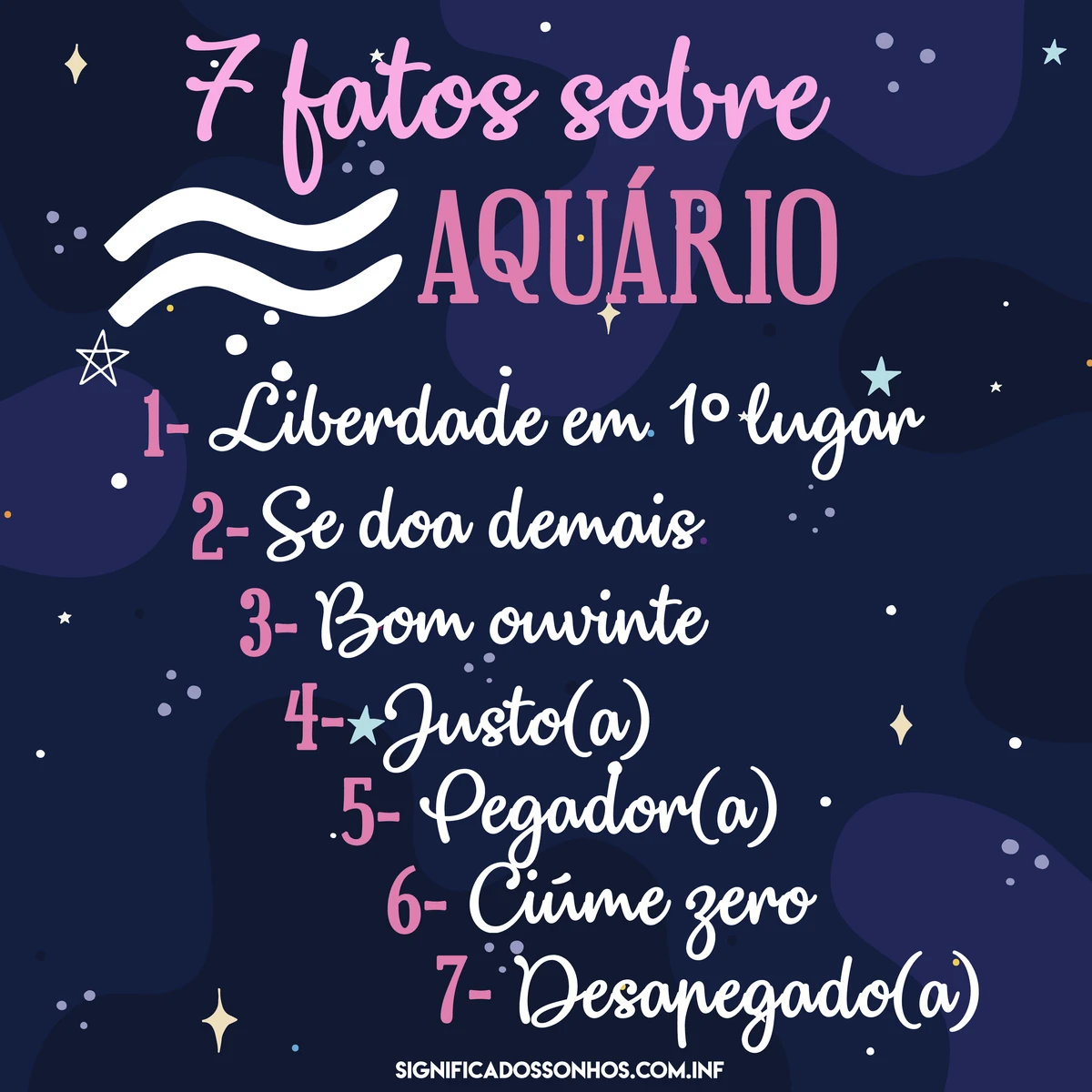 Características do signo de Aquário por Reprodução