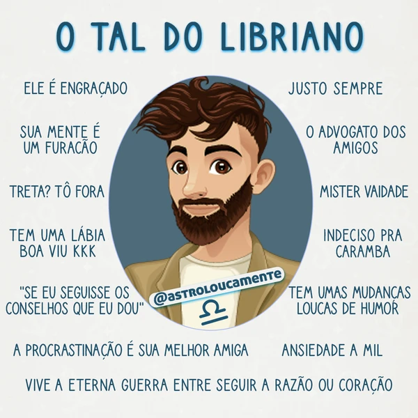 Características do signo de Libra por Reprodução