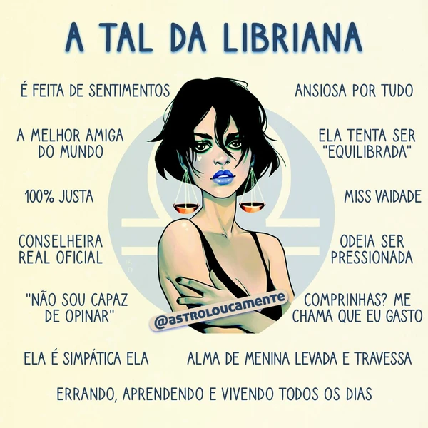 Características do signo de Libra por Reprodução