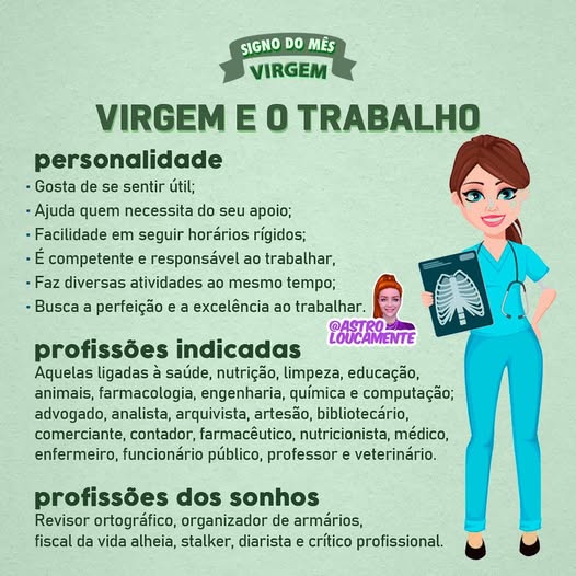Características do signo de Virgem por Reprodução