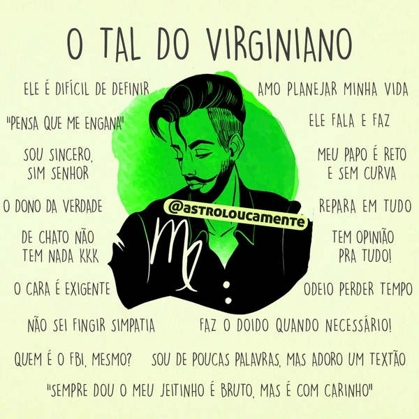 Características do signo de Virgem por Reprodução