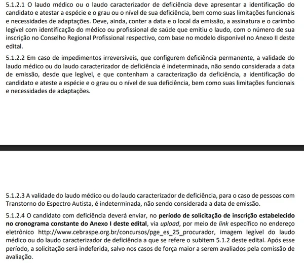 Concurso da PGE-ES por Reprodução