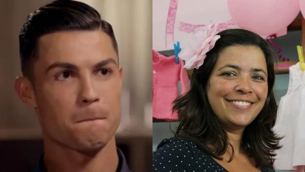 Cristiano Ronaldo e Paula Leça por Reprodução