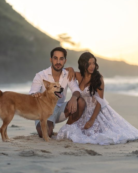 Diogo Melim e Nanda Caroll por Reprodução/Instagram