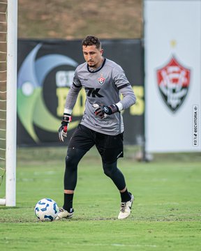 Elenco do Vitória treinando em preparação para encarar o Grêmio (23/9) por Victor Ferreira/EC Vitória