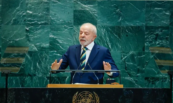 O presidente Luiz Inácio Lula da Silva
