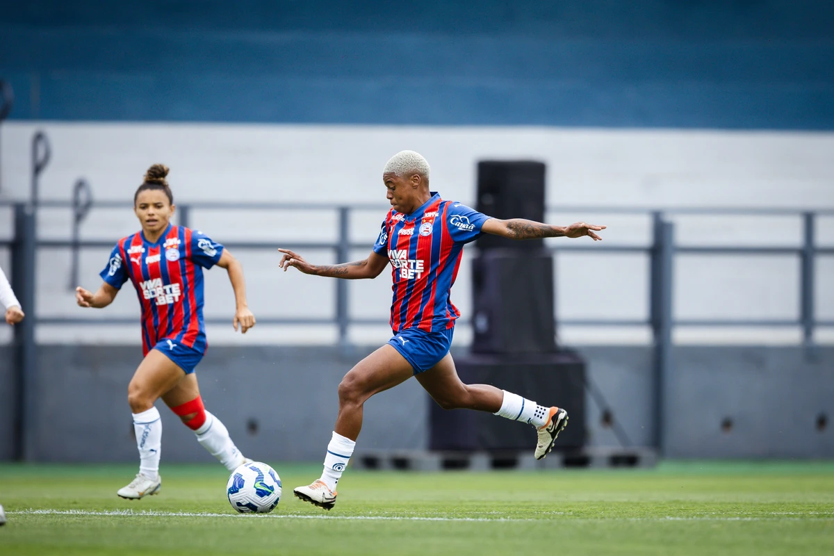 Bragantino 1x1 Bahia (1x3 pênaltis) - Quartas de final Copa do Brasil feminina 2025 por Letícia Martins/EC Bahia