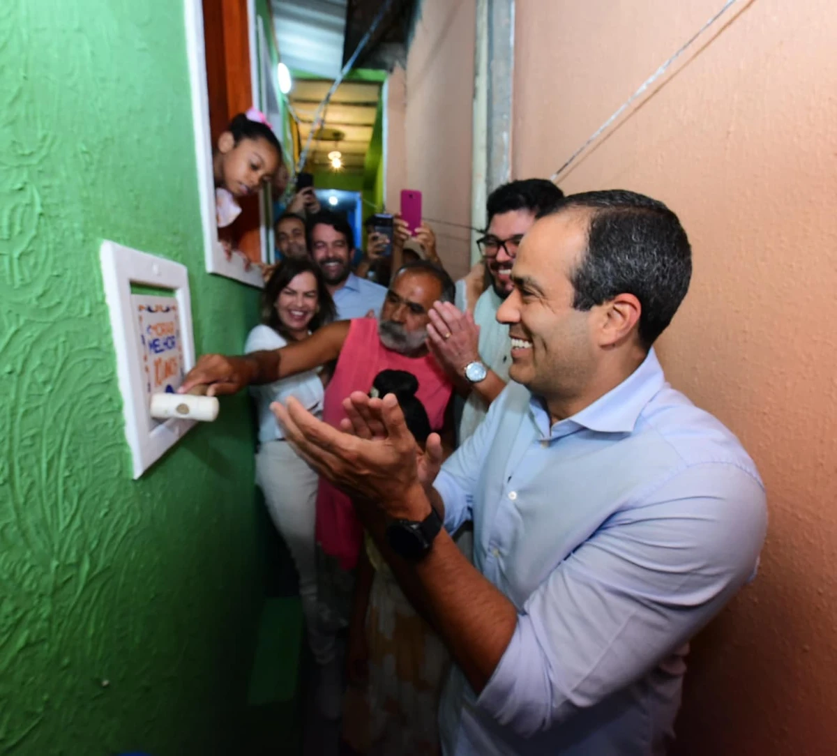 Bruno Reis esteve na entrega por Valter Pontes/ Secom PMS