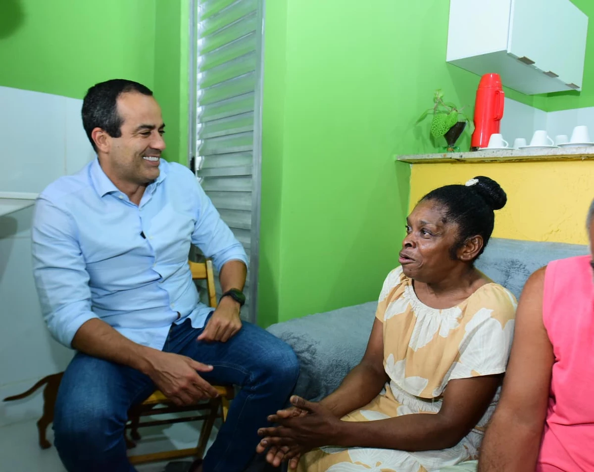 Bruno Reis esteve na entrega por Valter Pontes/ Secom PMS