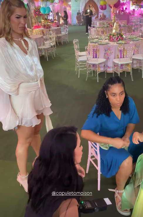 Detalhes da festa de 4 anos de Liz por Reprodução | Redes Sociais