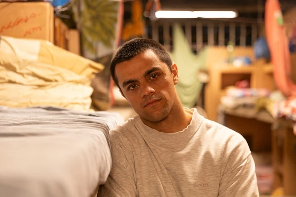 Felipe Simas é Daniel Cravinhos na série Tremembé, do Prime Video por divulgação