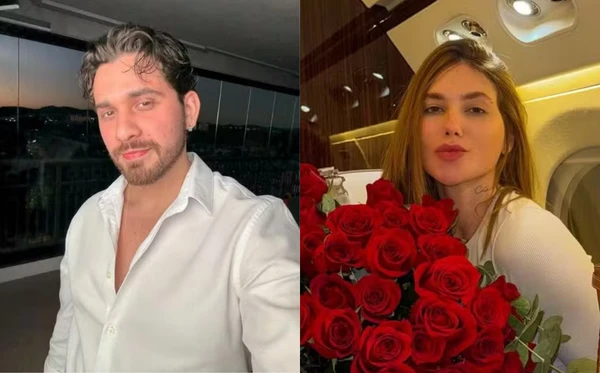 Gustavo Mioto e Virginia Fonseca