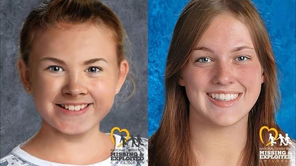 Kayla Unbehaun, que havia sumido em 2017 aos nove anos, após um espectador identificar a jovem em uma loja na Carolina do Norte em 2023 por Reprodução/Netflix