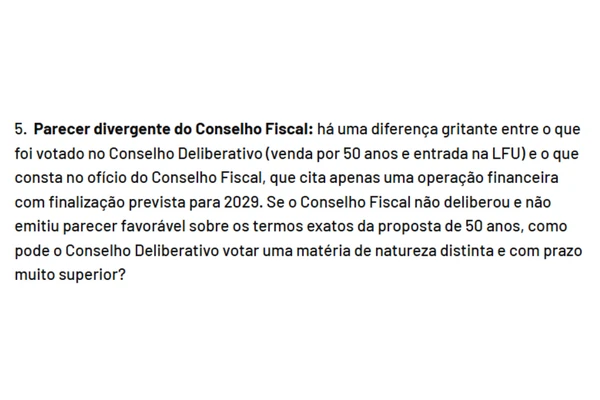 Nota da FVP  por Reprodução