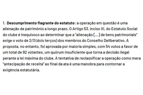 Nota da FVP  por Reprodução