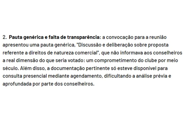 Nota da FVP  por Reprodução