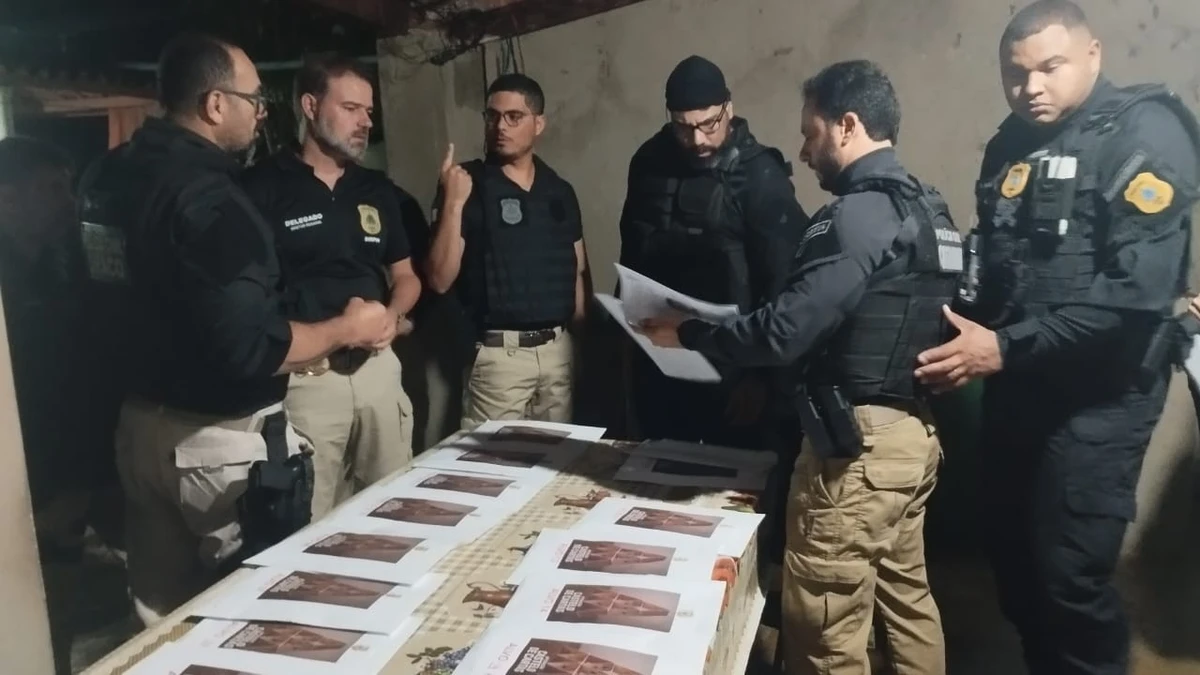 Operação Castelo de Cartas cumpre mandados contra grupo criminoso por Divulgação Ascom- PCBA