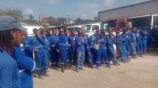 Paralisação de trabalhadores terceirizados da Embasa