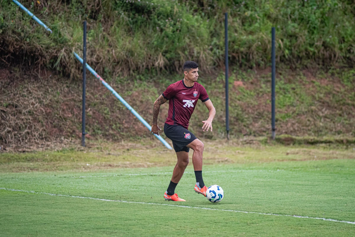 Primeiro treino do Vitória com Jair Ventura no comando  por Victor Ferreira/EC Vitória