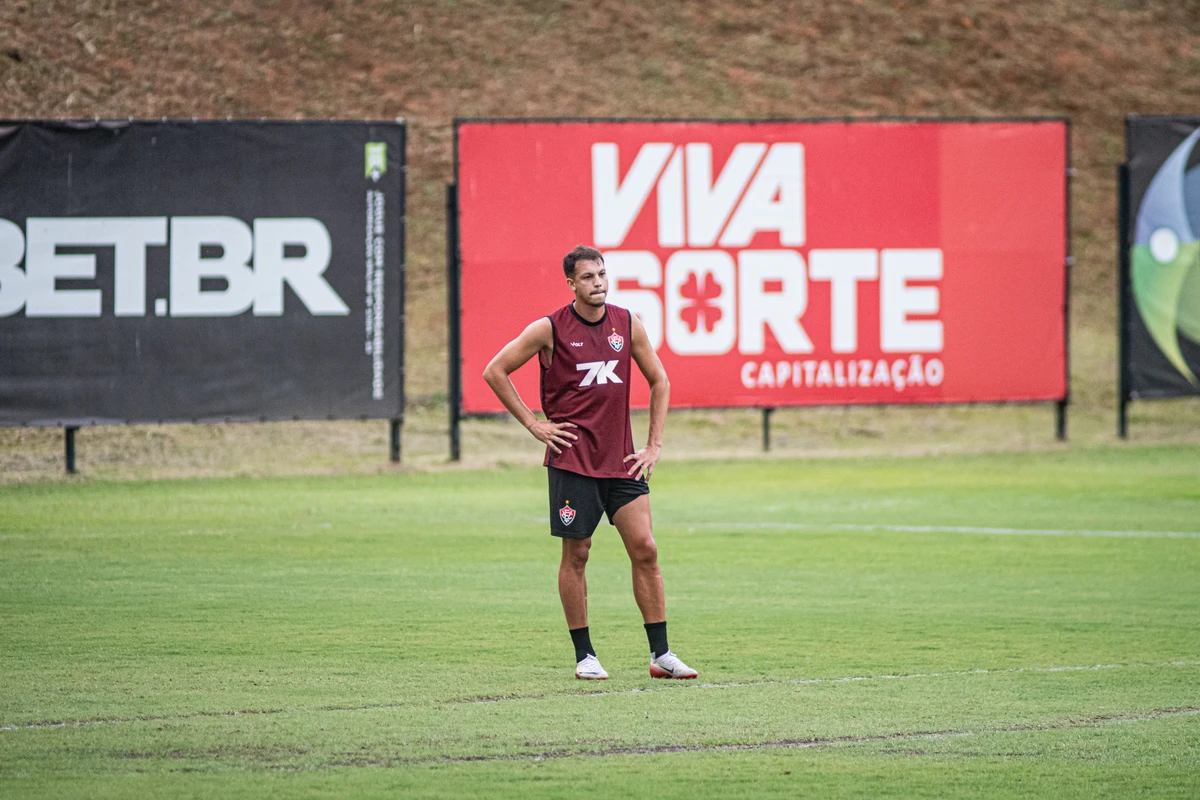 Primeiro treino do Vitória com Jair Ventura no comando  por Victor Ferreira/EC Vitória