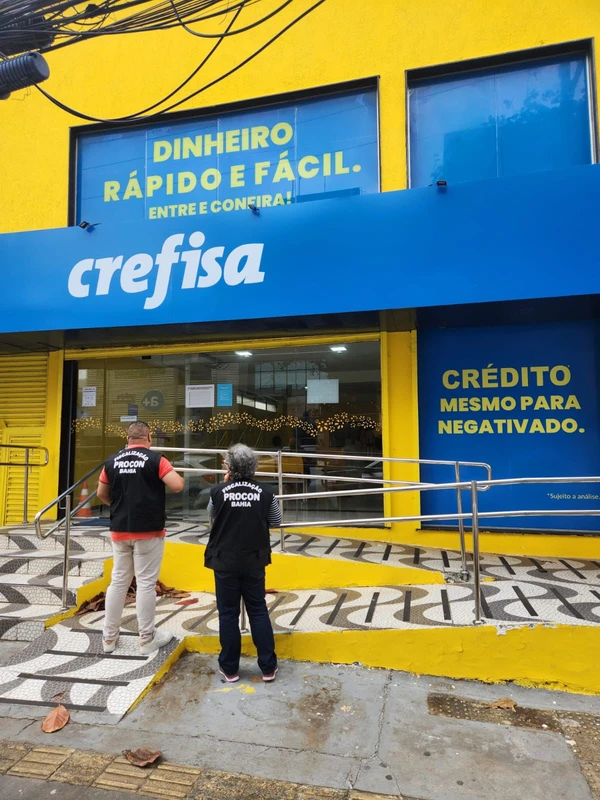 Procon fiscaliza agências da Crefisa na Bahia por Divulgação