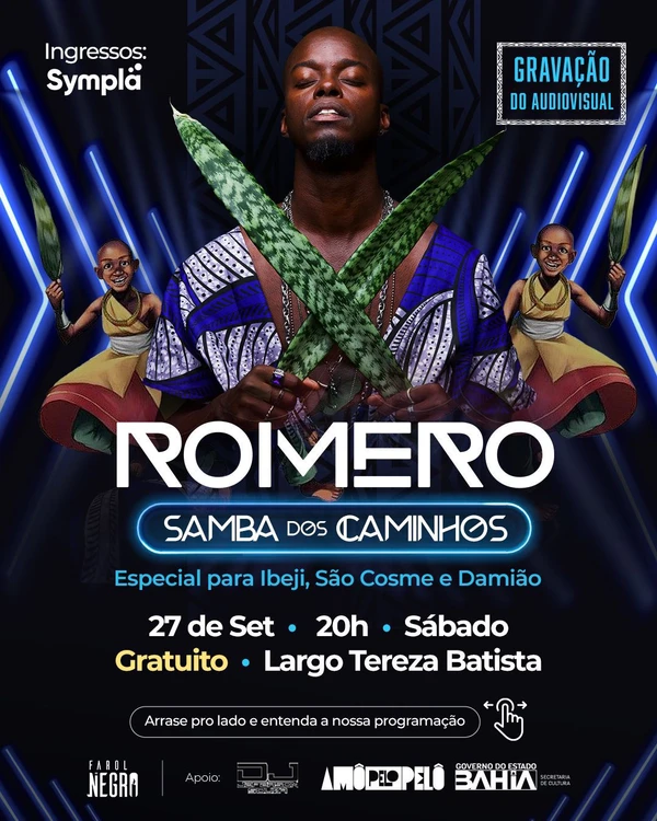 Evento reunirá música e ancestralidade 