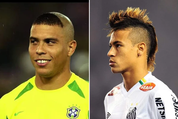 Ronaldo com o corte 