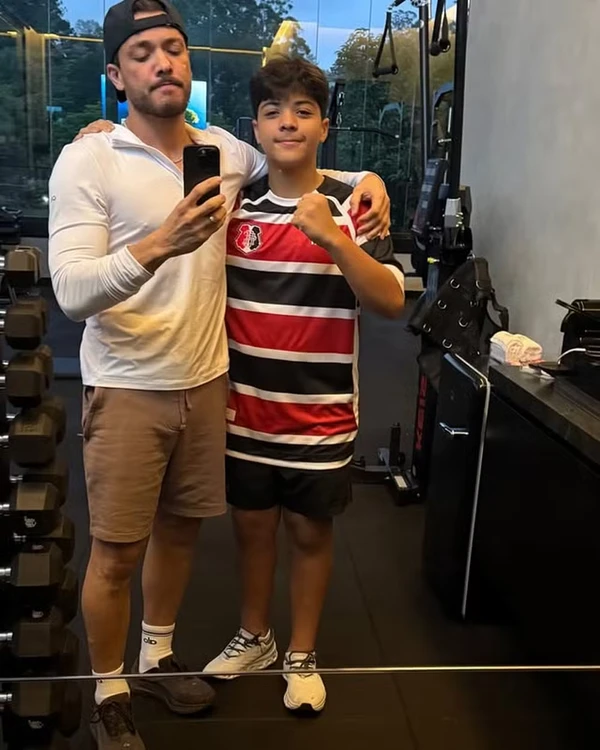 Wesley Safadão e Yhudy por Reprodução/Instagram