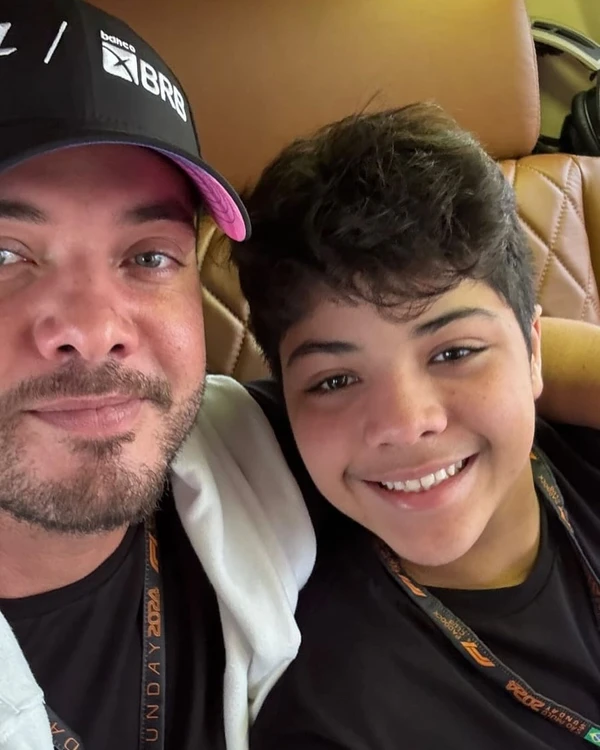 Wesley Safadão e Yhudy por Reprodução/Instagram
