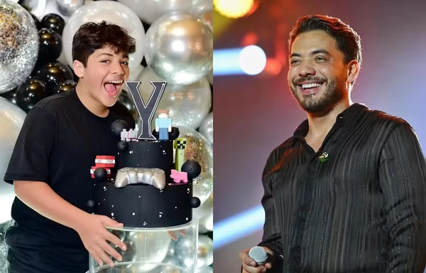Yhudy e Wesley Safadão por Reprodução/Instagram