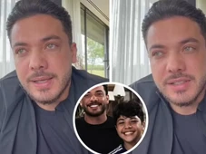 Imagem - Wesley Safadão se emociona ao detalhar o processo de descoberta do tumor na cabeça do filho: 'Estava com muita dor'