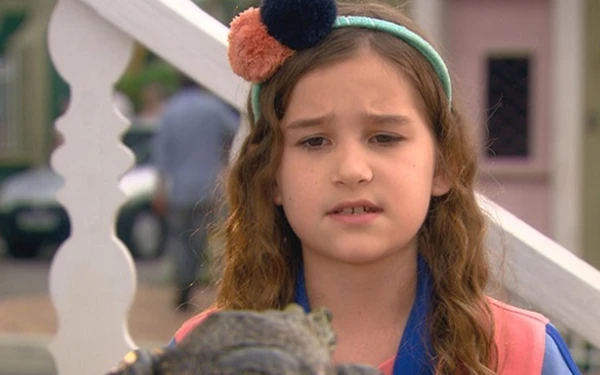 A atriz Duda Wendling em 'Cúmplices de um Resgaste' do SBT por Reprodução/SBT