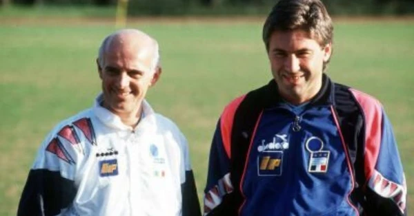 Foi assistente de Arrigo Sacchi na seleção italiana de 1994 por Reprodução