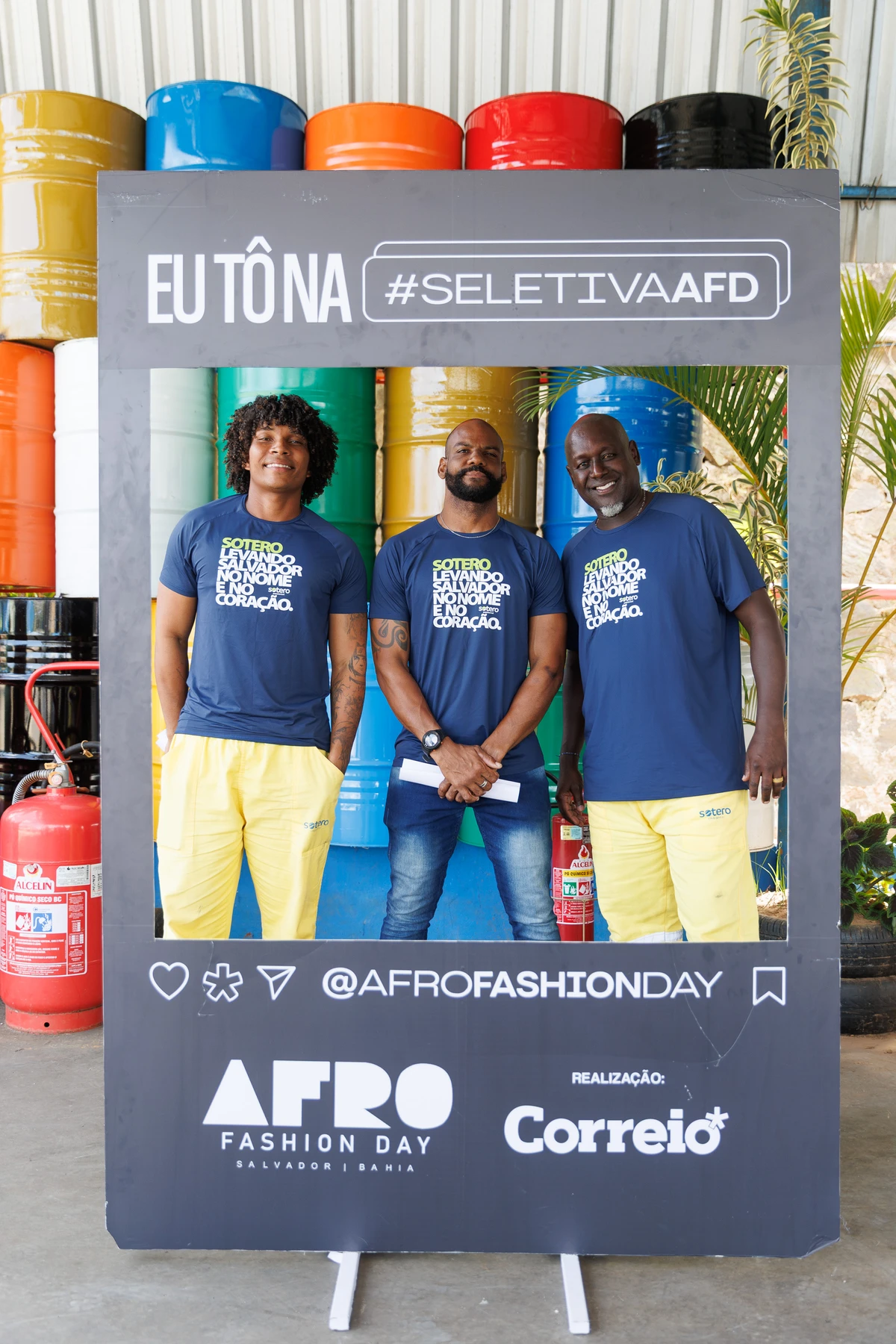 Colaboradores da Sotero Ambiental trocaram o uniforme pelo brilho da passarela e mostraram talento na seletiva exclusiva do Afro Fashion Day 2025 por Florian Boccia