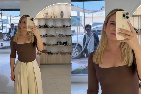 Diego Londoño apareceu em um tiktok da empresária e influenciadora Amy Solano por Reprodução