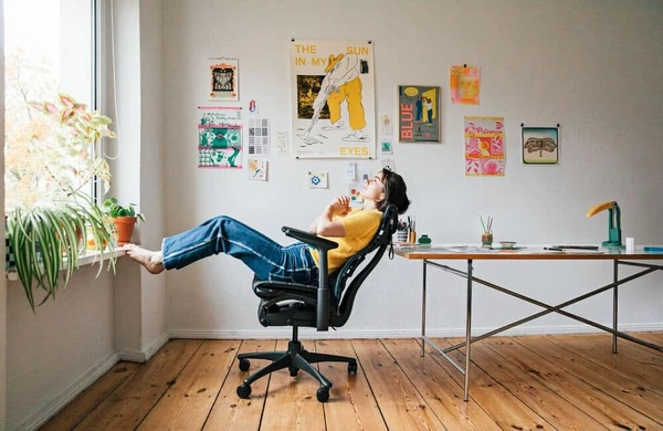 Home Office por Reprodução