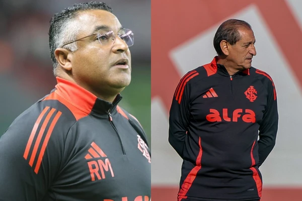 Inter (2) - Roger Machado e Ramon Díaz por Ricardo Duarte/Internacional